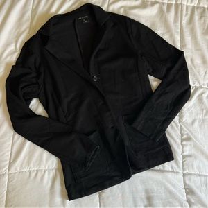 Tabard Casual Black Blazer